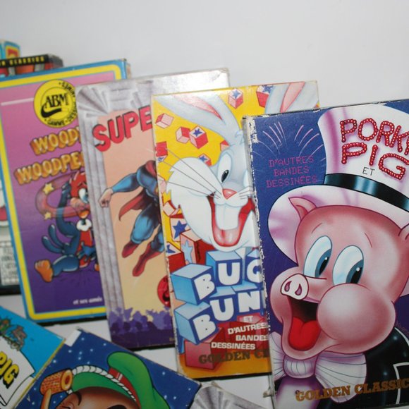 VHS Vintage (superman, popeye, porky pig, bugs bunny, humpty dumpty,...) - Picture 3 of 10